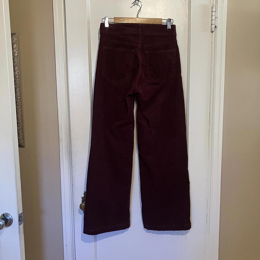 Gap High Stride Wide Leg Corduroy Pants, size 27/4 - Picture 2 of 5